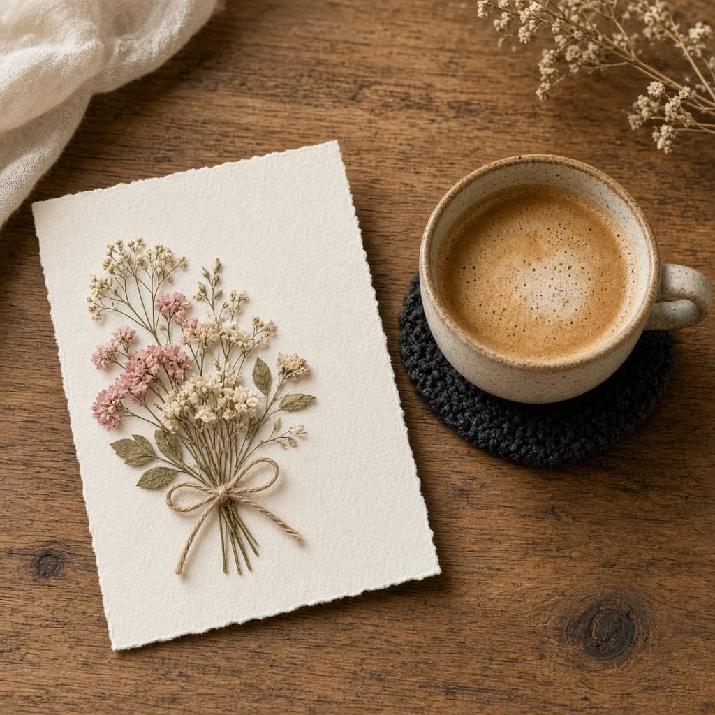 Kaffe och ett kort